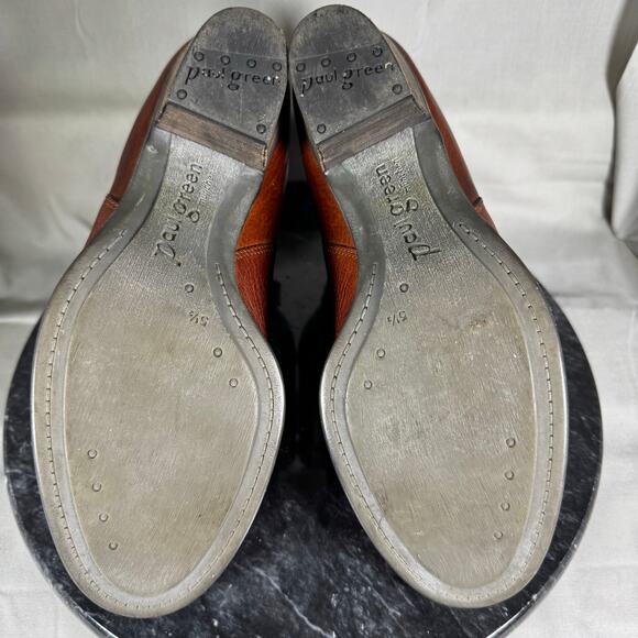 Paul Green Orsen Saddle Brown Leather Ankle Boots Women’s Size 8 US - Picture 8 of 8